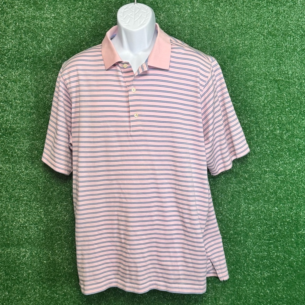 Fairway & Greene Pink and Blue Polo Shirt for Casual Wear